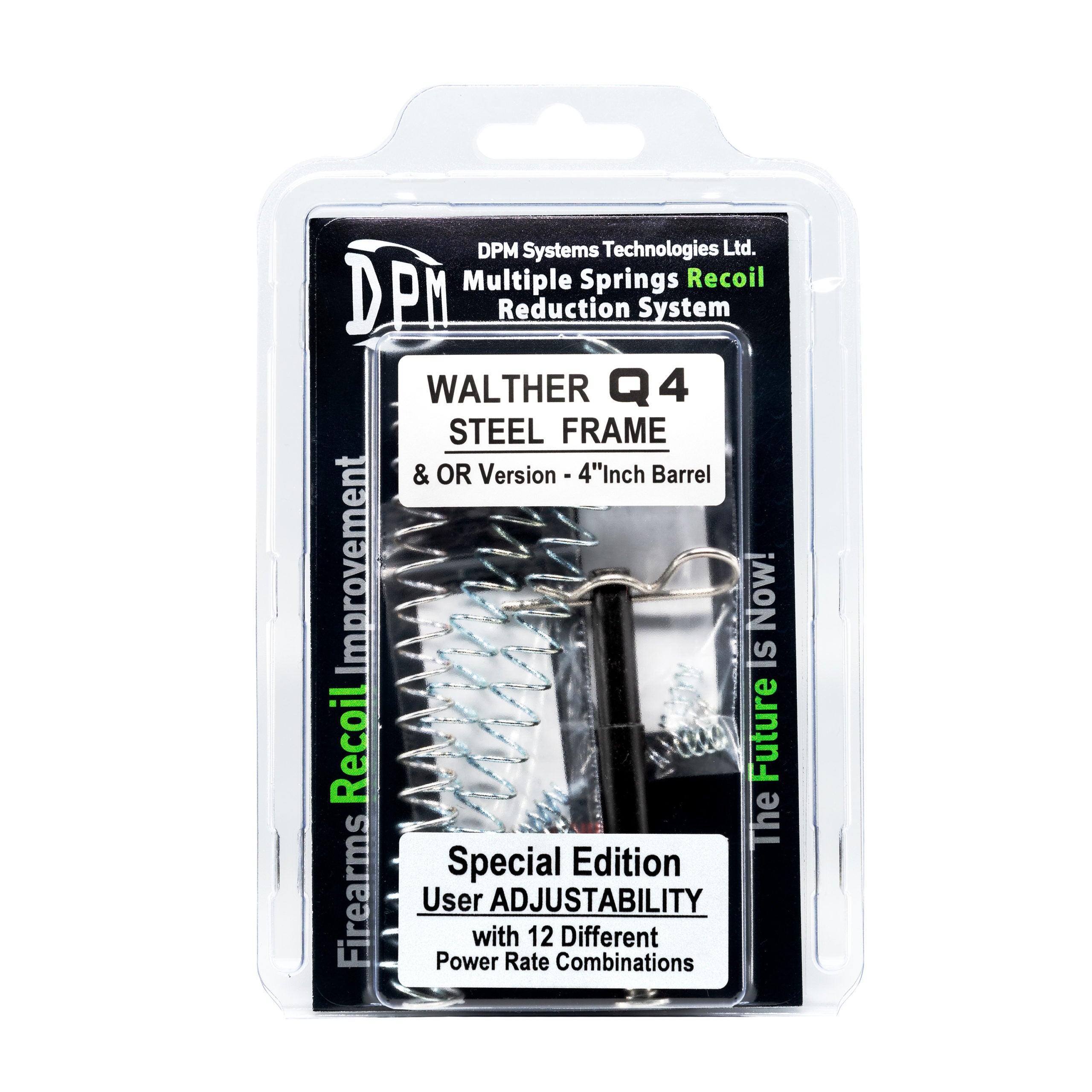 Walther Q4 Steel & OR version - 4″ Barrel
