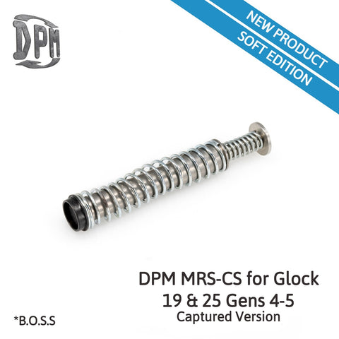 DPM MRS-CS for Glock 19 & 25 Gens 4 – 5 Special Edition Soft Version for Compensated & Silencers modifications