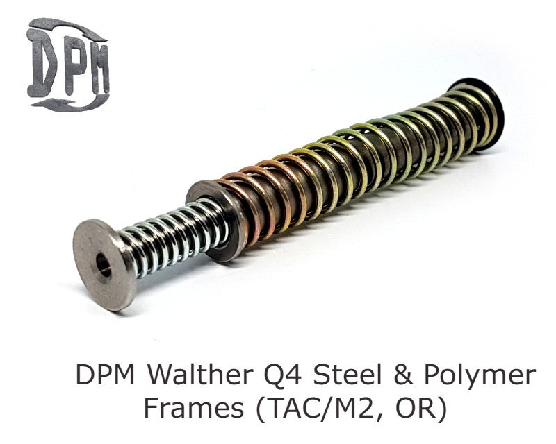 Walther Q4 Polymer & Steel Frames (TAC/M2 ,OR) Captured 4″ Barrel