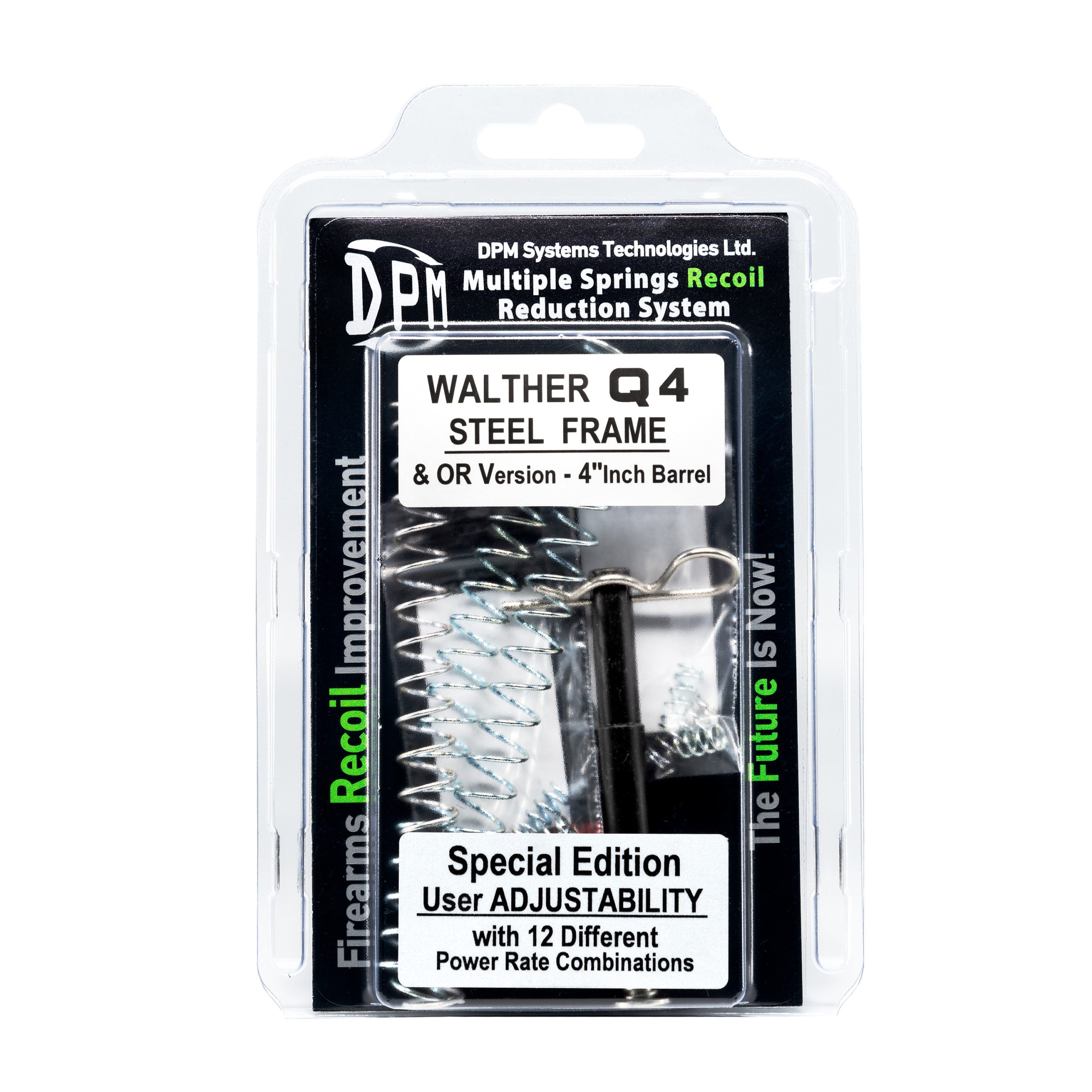 Walther Q4 Steel &  OR version - 4″ Barrel