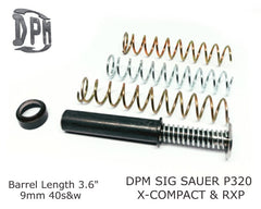 Sig Sauer P320 X – Compact & RXP – X Series 3.6″ *B.O.S.S